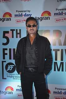 Irrfan Khan poses for the media at the Launch of 5th Jagran Film Festival