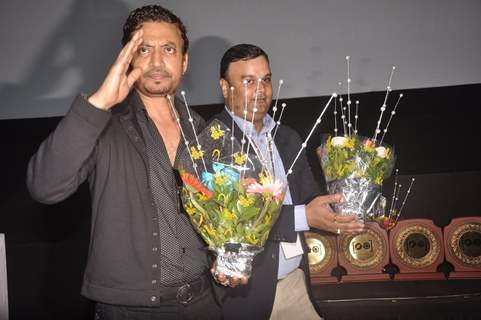 Irrfan Khan felicitated at the Launch of 5th Jagran Film Festival