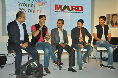 Salim Merchant addressing the audience at the Song Launch of MARD