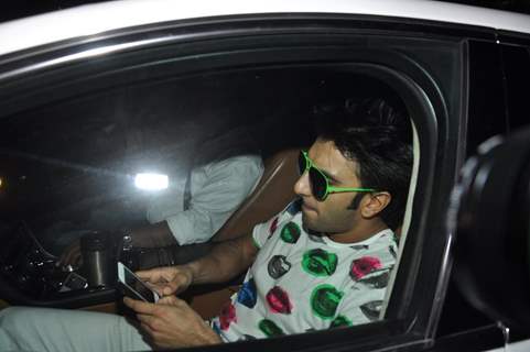 Ranveer Singh snapped at the Completion Bash of Dil Dhadakne Do