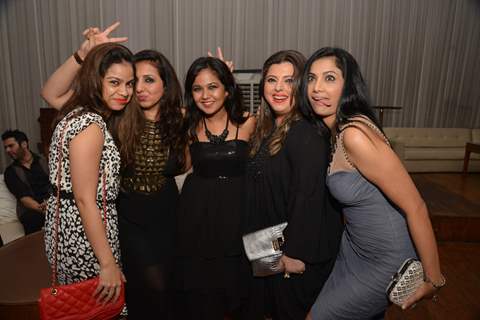 Munisha Khatwani poses with friends at her Birthday Bash