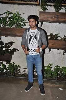 Gurmeet Choudhary poses for the media at the Premier of 3AM