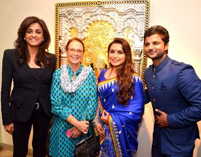 Rani Mukherji Divulges Golden Art by Renowned Artist Suvigya Sharma