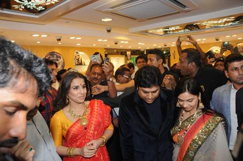 Vidya Balan was snapped at PC Jewelers Launch in Kolkatta