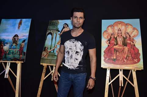 Randeep Hooda was at the Music Launch of Rang Rasiya