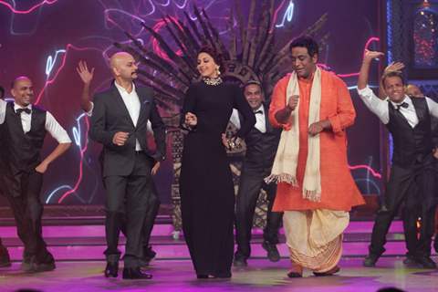 The judges perform at the Grand Finale of India's Best Cine Stars Ki Khoj