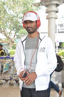 Dhanush snapped at Airport
