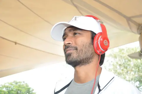 Dhanush snapped at Airport