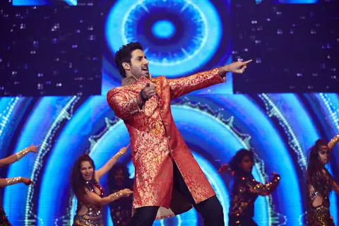 Abhishek Bachchan performs at the Slam Tour in Sears Center Arena, Chicago