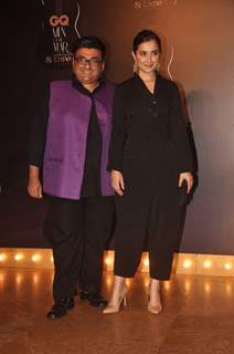 Simone Singh with her husband at the GQ Men of the Year Awards