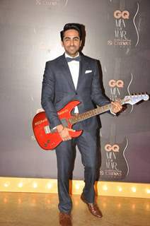 Ayushmann Khurrana at the GQ Men of the Year Awards