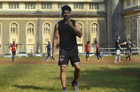 Gurmeet Choudhary was seen at Celebrity Football Match