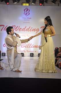 Shibani Kashyap and Rajiv Roda perform at the Wedding Show by Amy Billiomoria