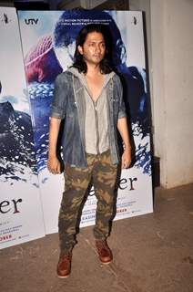 Shirish Kunder poses for the media at the Special Screening of Haider