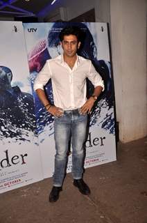Amit Sadh poses for the media at the Special Screening of Haider