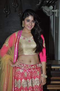 Kritika Kamra poses for the media at the Launch of Zeba Kohli's New Range of Premium Chocolates