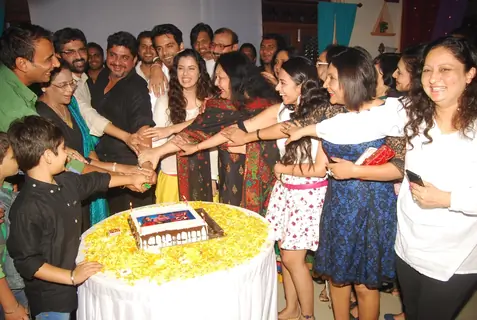 Rajan Shahi's Get Together on the set of Itti Si Kushi