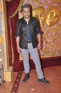 Krushna Abhishek poses for the media at the Launch of Comedy Classes