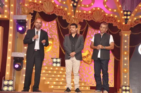 Ajit Thakur addressing the audience at the Launch of Comedy Classes