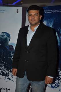 Siddharth Roy Kapur poses for the media at the Special screening of Haider