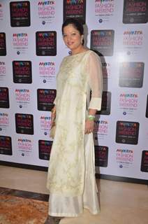 Arzoo Govitrikar at  Myntra Fashion Week Day 3