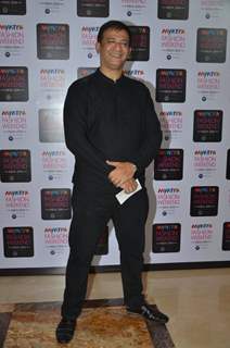 Raj Kaushal was seen at Myntra Fashion Week Day 3