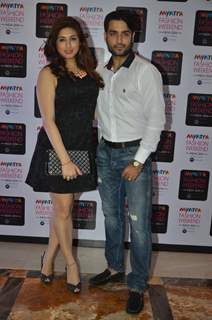 Vahbbiz Dorabjee and Vivian Dsena were at the Myntra Fashion Week Day 3