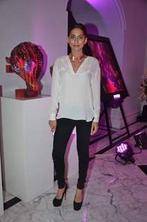 Shibani Dandekar was seen at Maheeka Mirpuri's show Move for Cancer Awareness