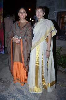 Deepti Naval and Deepa Sahi at the Rang Rasiya Fashion Promotions