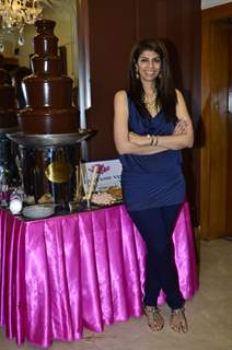 Zeba Kohli poses for the media at the Project Seven Preview