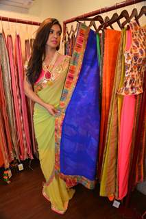 Sara Loren was seen at Ushma Vaidya's Debut Festive Preview at Dvar