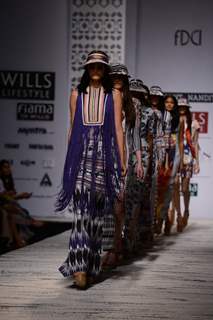 Hemant and Nandita showcase their collection at Wills Lifestyle India Fashion Week Day 1