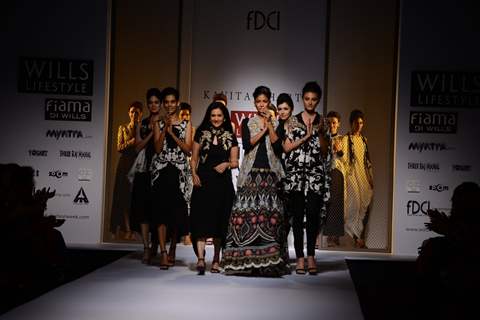 Kavita Bhartia's show at the Wills Lifestyle India Fashion Week Day 2