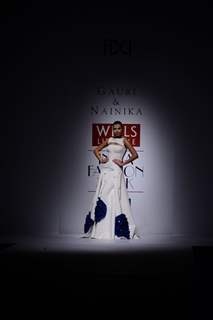 Gauri and Nainika's show at the Wills Lifestyle India Fashion Week Day 2