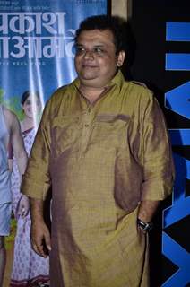 Atul Parchure snapped at the Premier of Dr Prakash Baba Amte