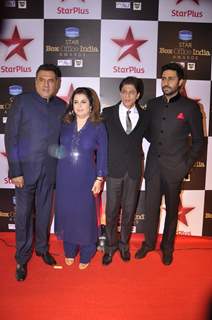 Team Happy New Year at Star Box Office Awards