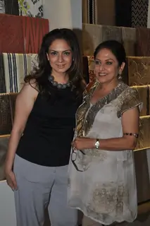 Anju Mahendroo poses for the media at the Launch of D'Decor Store in Bandra