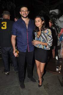 Ira Dubey poses with Arunoday Singh at Nido Barnites