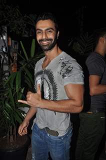 Ashmit Patel poses for the media at Nido Barnites