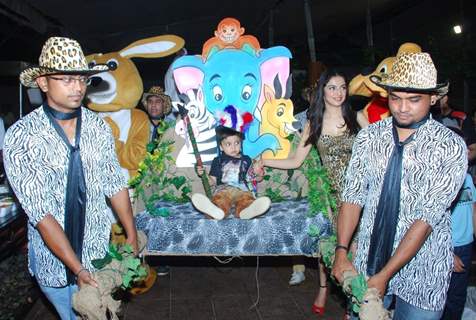 Ruhaan Kumar makes a grand entry at his Birthday Party