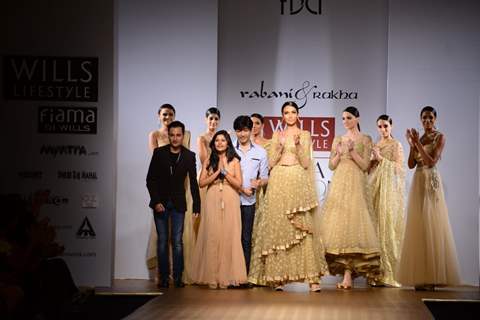 Rabani & Rakha showcase their colletion at Wills Lifestyle India Fashion Week Day 4