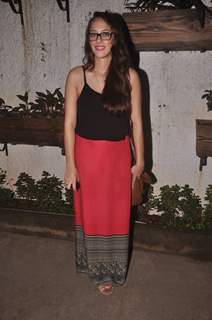 Hazel Keech poses for the media at the Special Screening of Sonali Cable