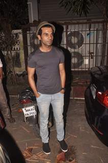 Rajkummar Rao poses for the media at the Special Screening of Sonali Cable