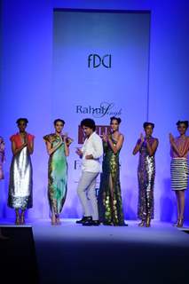 Rahul Singh's show at the Grand Finale of Wills Lifestyle India Fashion Week