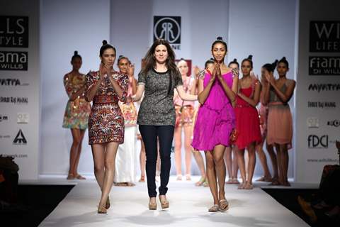 Rehane's show at the Grand Finale of Wills Lifestyle India Fashion Week