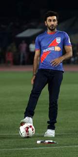 Ranbir Kapoor at the Opening Ceremony of the Indian Super League