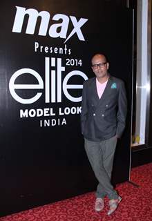 Designer Narendra Kumar poses for the media at Grand Finale of MAX Elite Model Look 2014