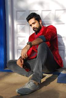 Avinash Sachdev poses at the Shoot for the New Season of Box Cricket League