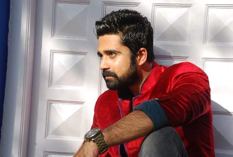 Avinash Sachdev poses at the Shoot for the New Season of Box Cricket League