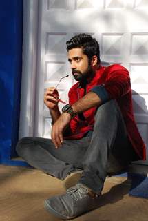 Avinash Sachdev poses at the Shoot for the New Season of Box Cricket League